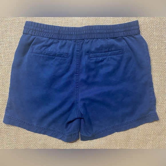 Lauren Ralph Lauren Navy Blue Shorts, Size 2, Elastic Waist w/Drawstring - Picture 5 of 6